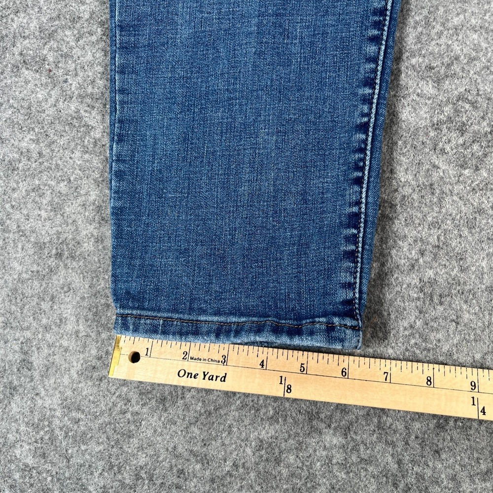 Levis Jeans Women's 33 Boyfriend Medium Blue Stretch Denim Jeans - Picture 7 of 10